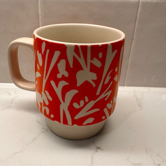 Starbucks 2016 Orange Floral Mug - Picture 3 of 6